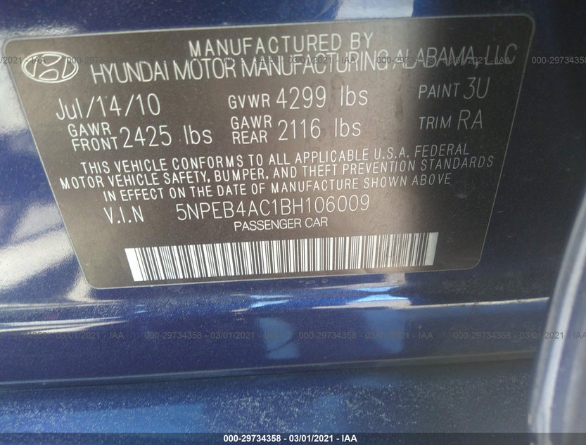 5NPEB4AC1BH106009