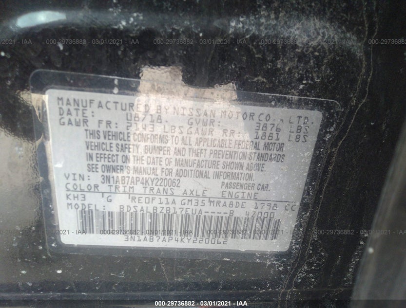 3N1AB7AP4KY220062