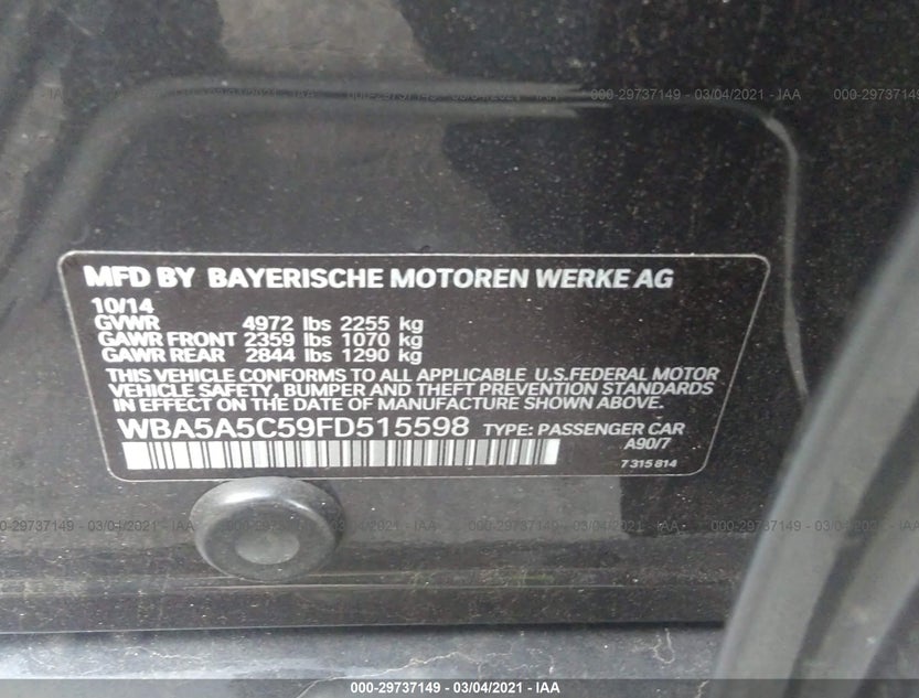 WBA5A5C59FD515598