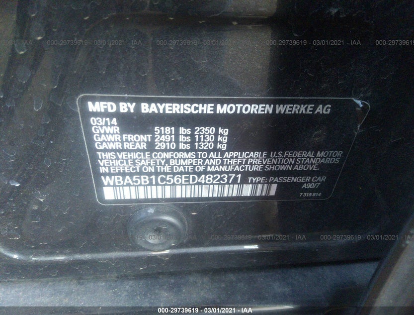 WBA5B1C56ED482371
