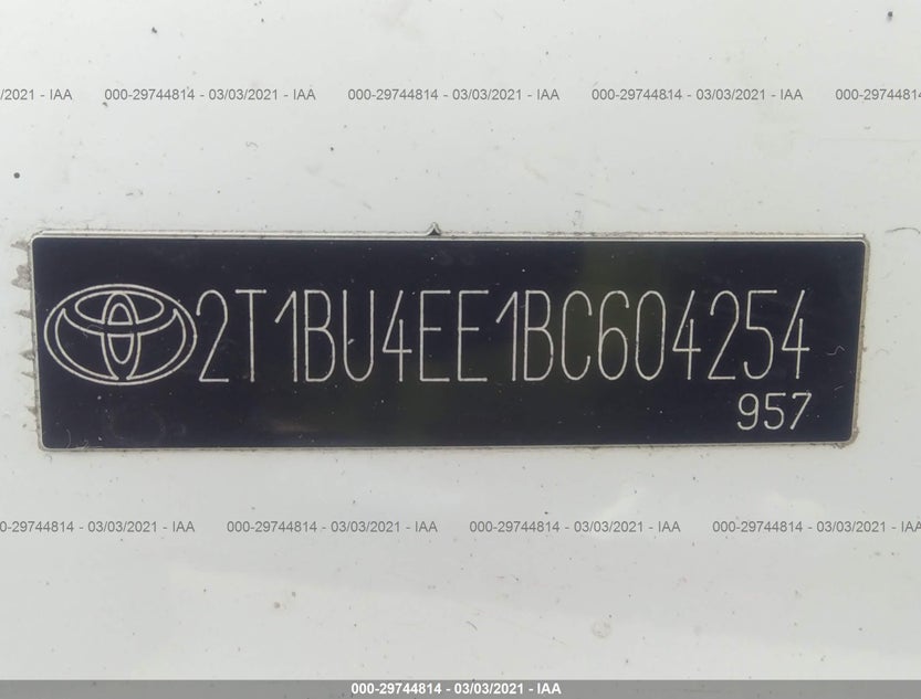 2T1BU4EE1BC604254