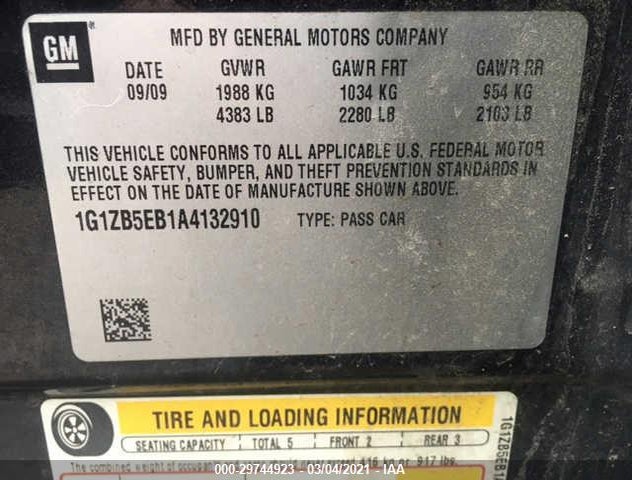 1G1ZB5EB1A4132910