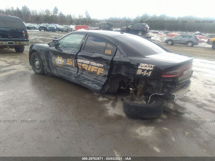 2018 Dodge Charger Police Awd VIN: 2C3CDXKT7JH323805 Lot: 29763871