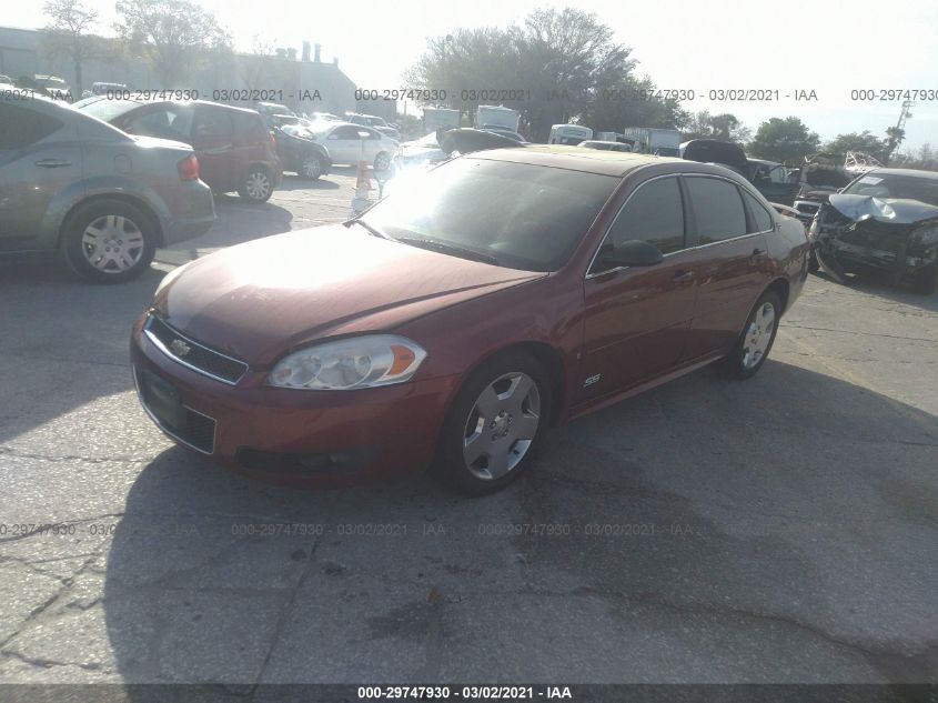 2009 Chevrolet Impala Ss VIN: 2G1WD57C791107262 Lot: 29747930