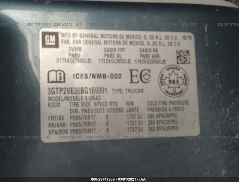 3GTP2VE36BG169091
