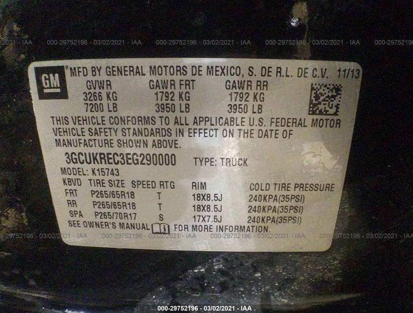 3GCUKREC3EG290000