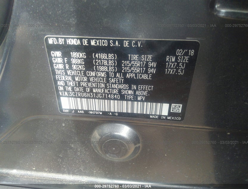 3CZRU6H31JG714840