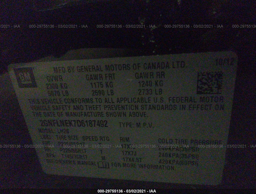 2GNFLNEK7D6187492