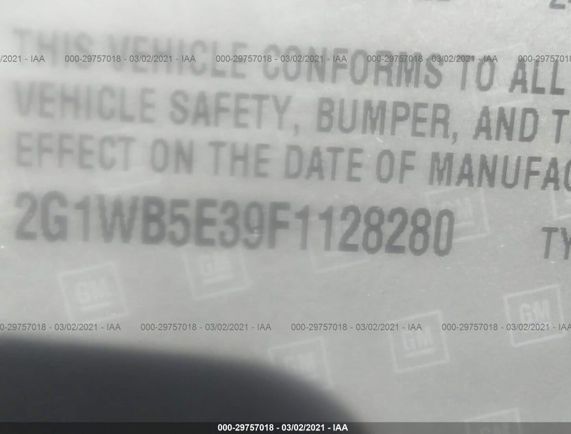 2G1WB5E39F1128280