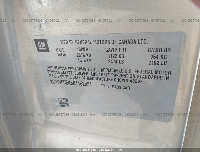 2G1WF5EK6B1152851