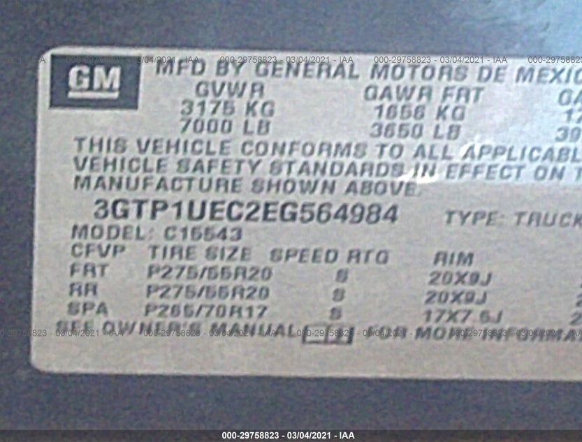 3GTP1UEC2EG564984