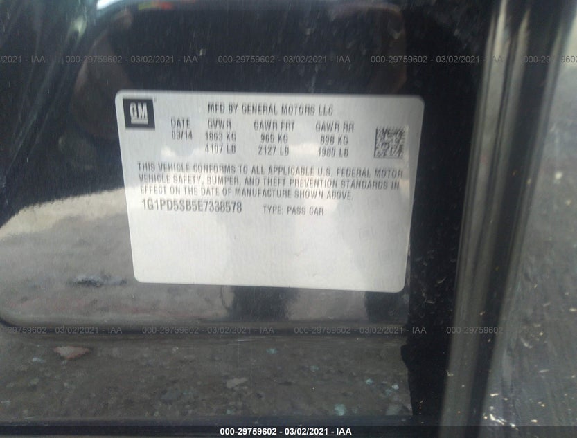 1G1PD5SB5E7338578
