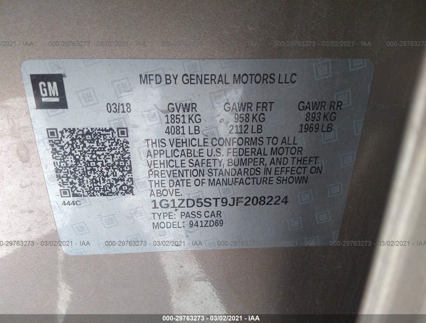 1G1ZD5ST9JF208224
