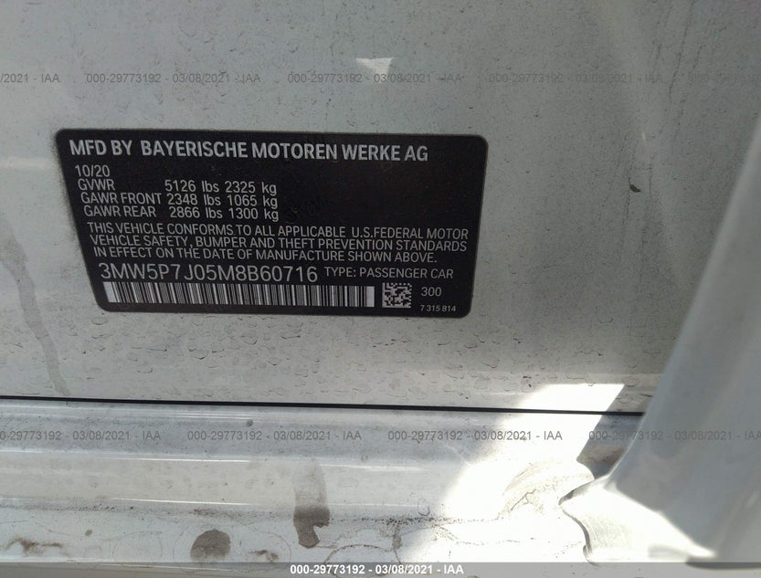 3MW5P7J05M8B60716
