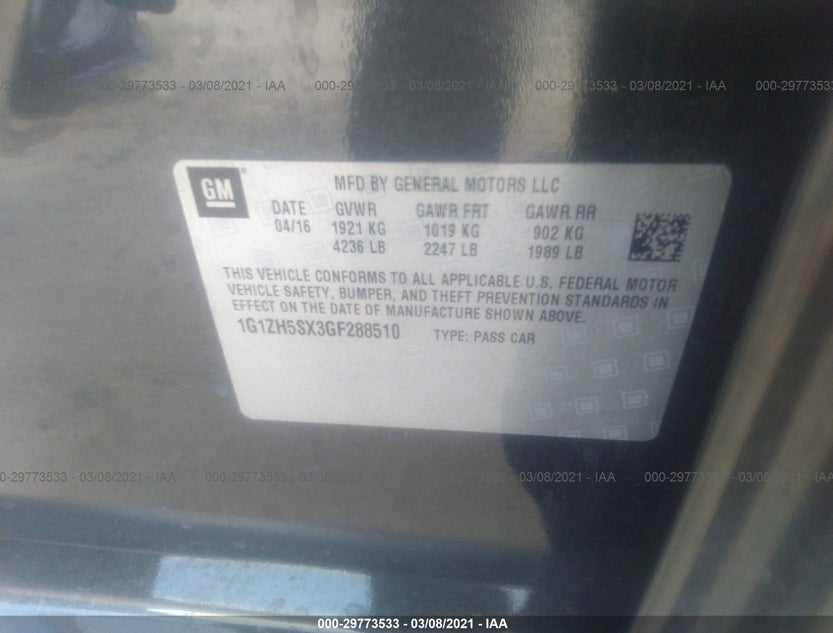 1G1ZH5SX3GF288510