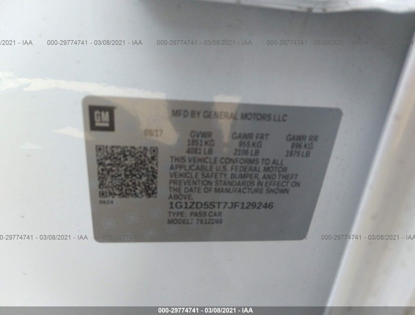 1G1ZD5ST7JF129246