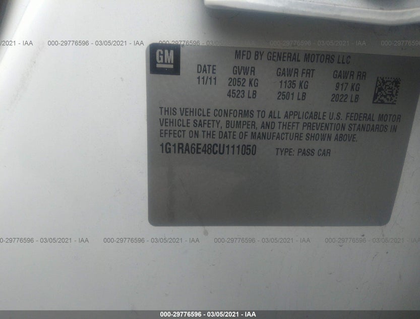 1G1RA6E48CU111050