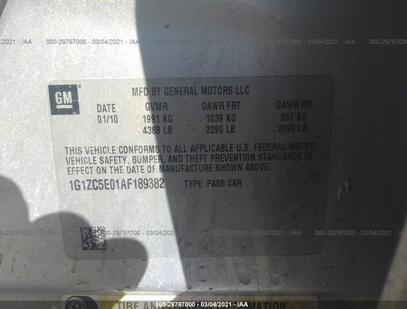 1G1ZC5E01AF189382