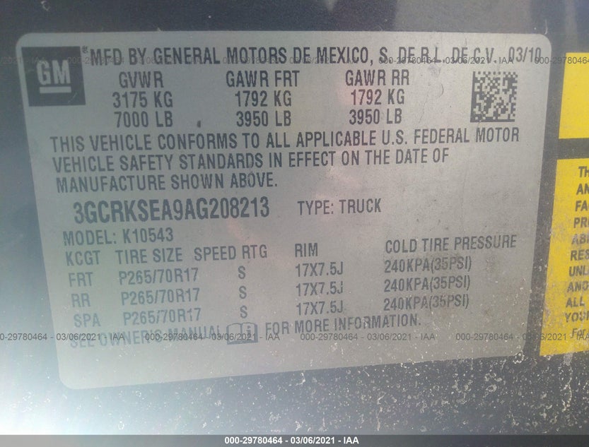 3GCRKSEA9AG208213