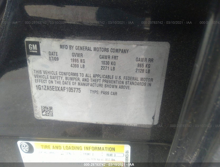 1G1ZA5E0XAF105775
