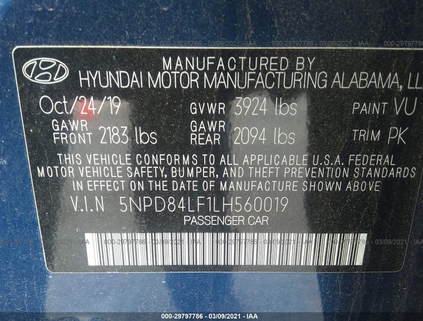 5NPD84LF1LH560019