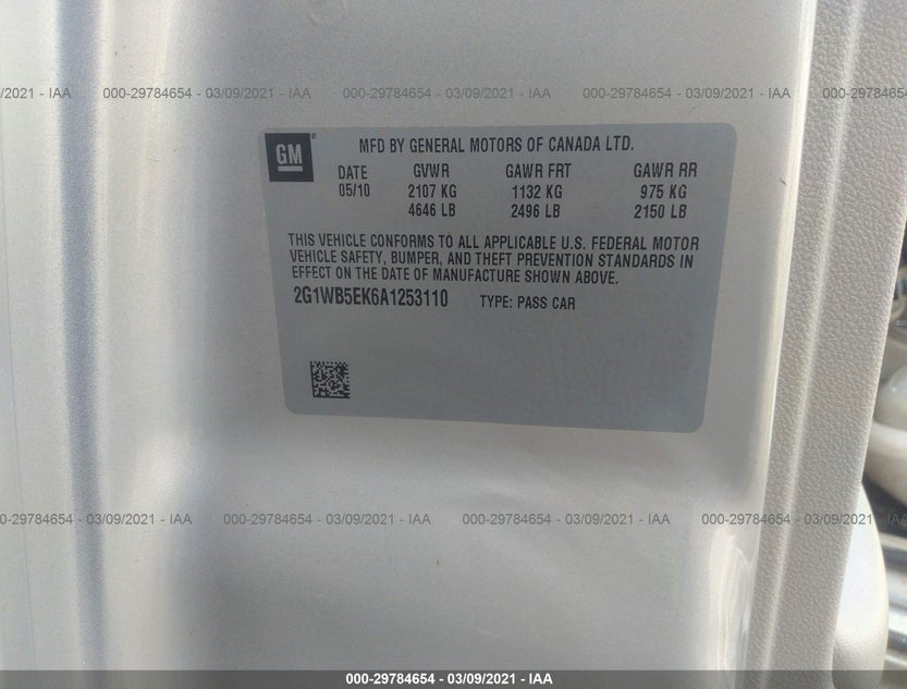 2G1WB5EK6A1253110