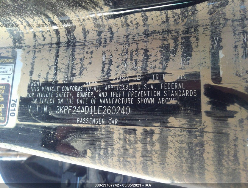 3KPF24AD1LE260240