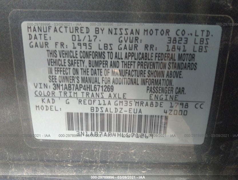 3N1AB7AP4HL671269