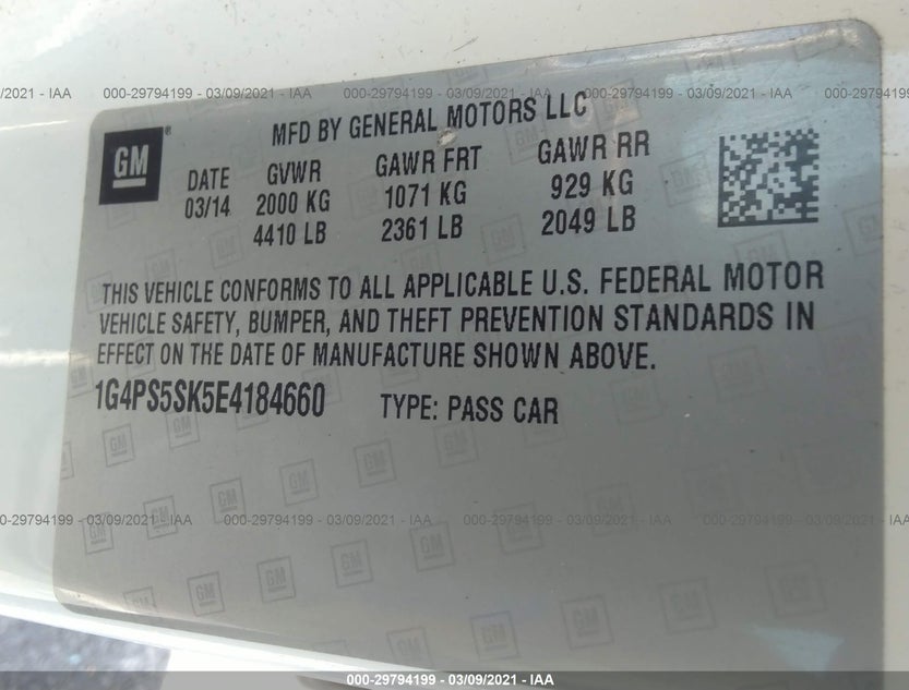 1G4PS5SK5E4184660