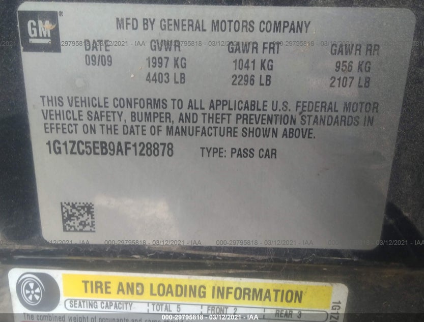 1G1ZC5EB9AF128878