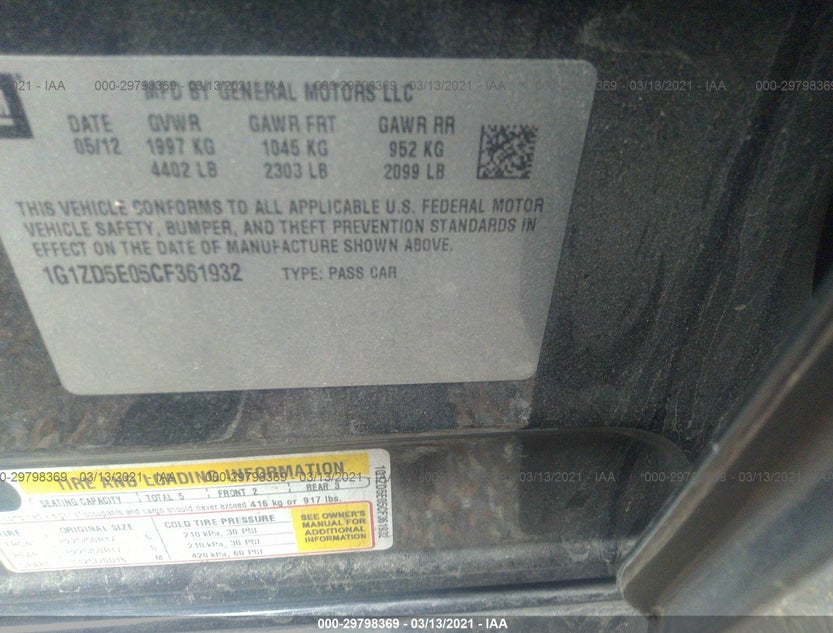 1G1ZD5E05CF361932
