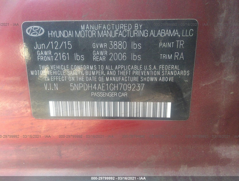 5NPDH4AE1GH709237