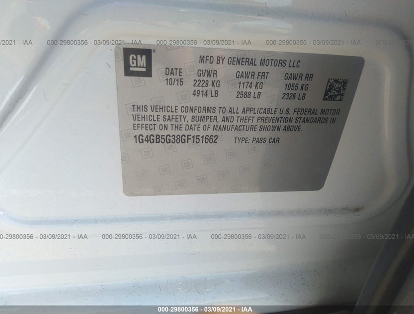 1G4GB5G38GF151662