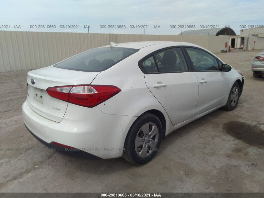 2016 Kia Forte Lx VIN: KNAFK4A63G5501313 Lot: 29810663