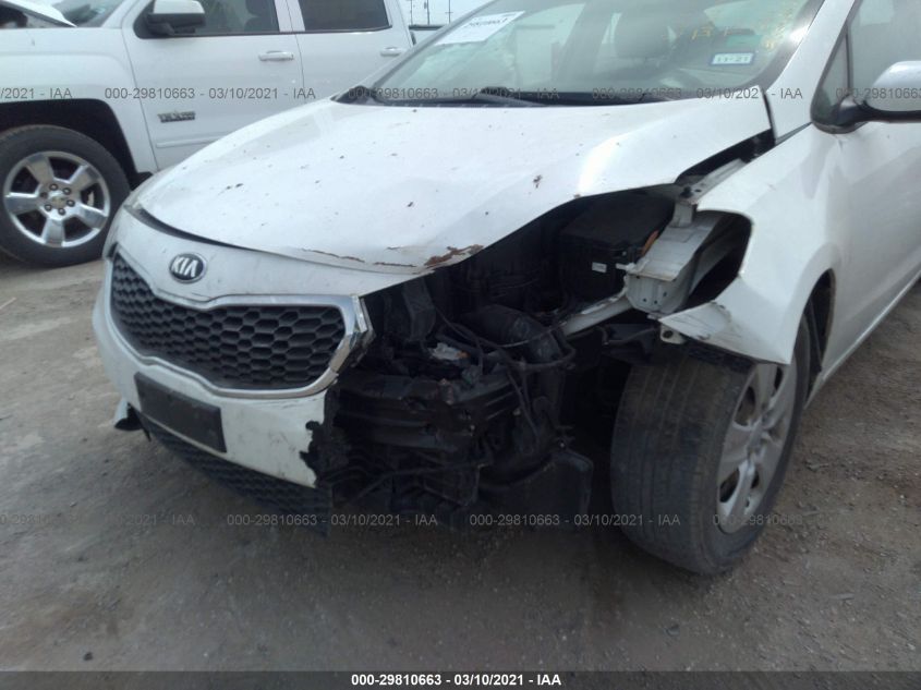 KNAFK4A63G5501313 2016 Kia Forte Lx