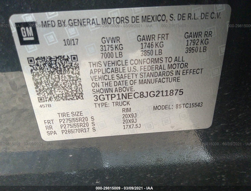 3GTP1NEC8JG211875