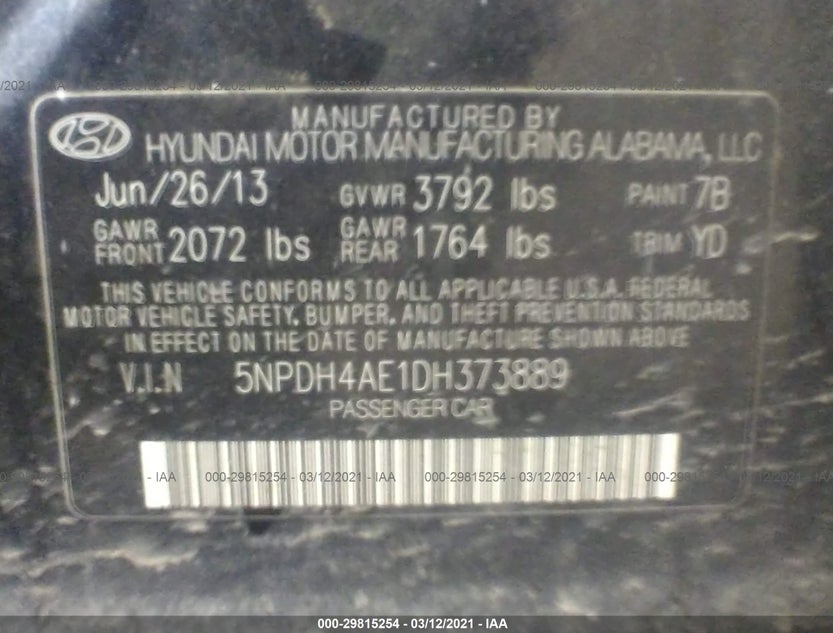 5NPDH4AE1DH373889