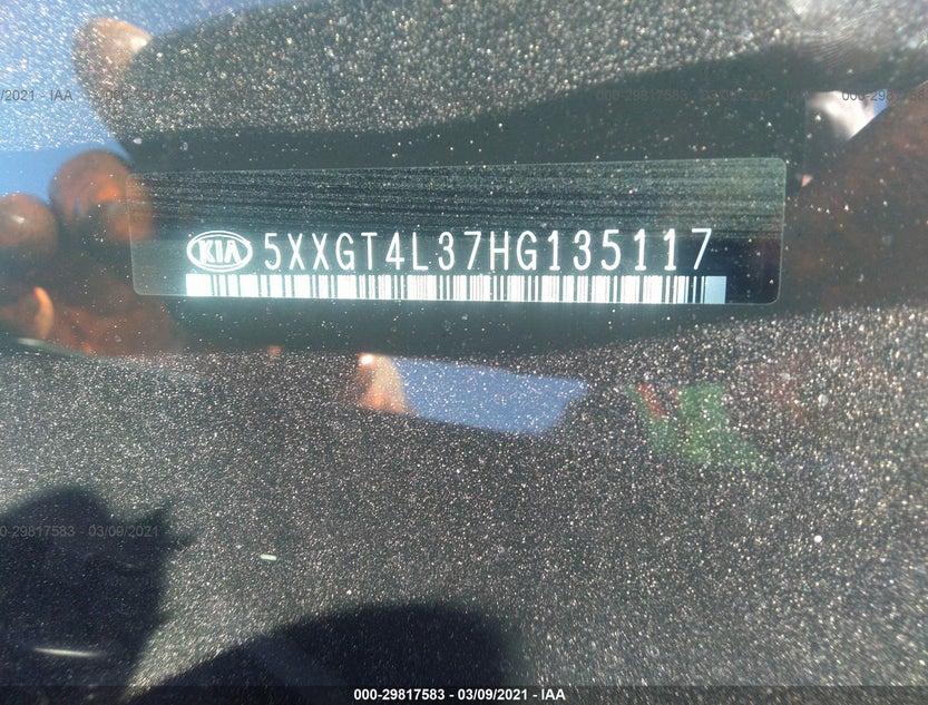 5XXGT4L37HG135117