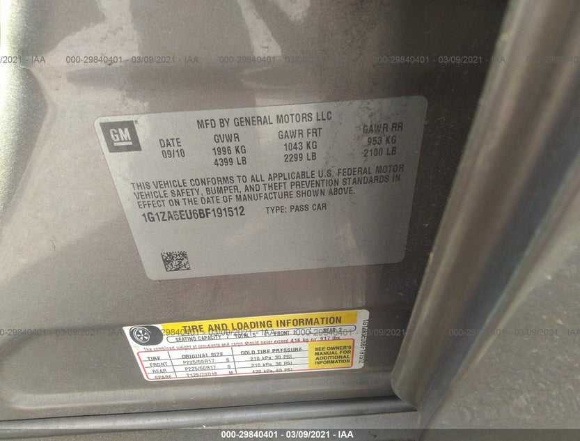 1G1ZA5EU6BF191512