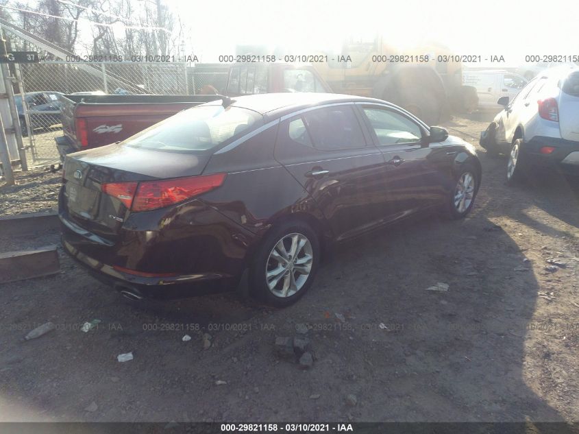 2013 Kia Optima Ex VIN: 5XXGN4A7XDG149443 Lot: 29821158