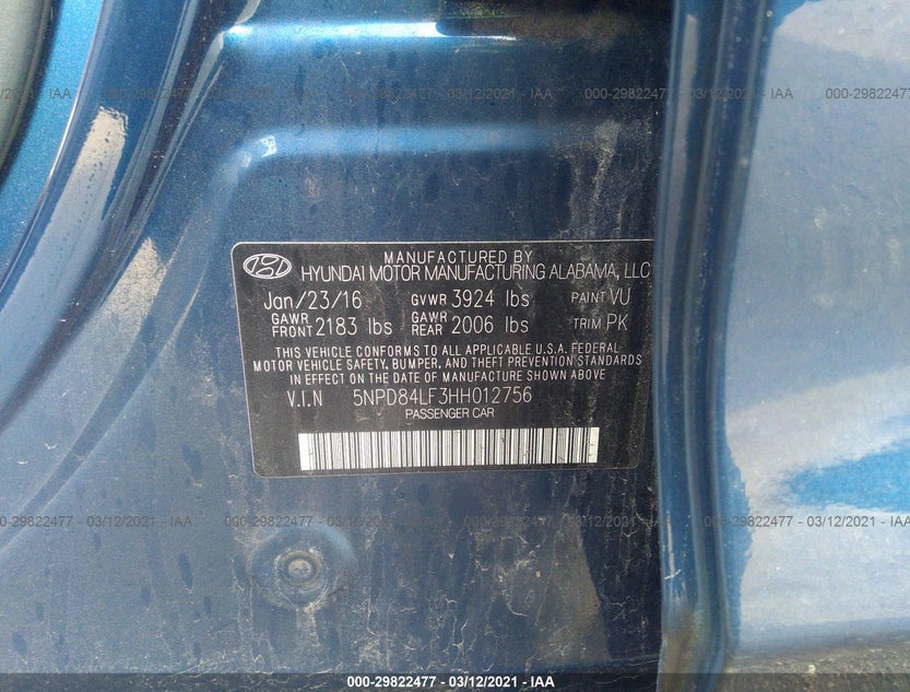 5NPD84LF3HH012756