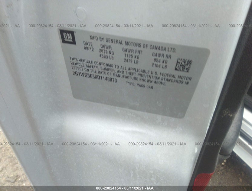 2G1WG5E36D1148873