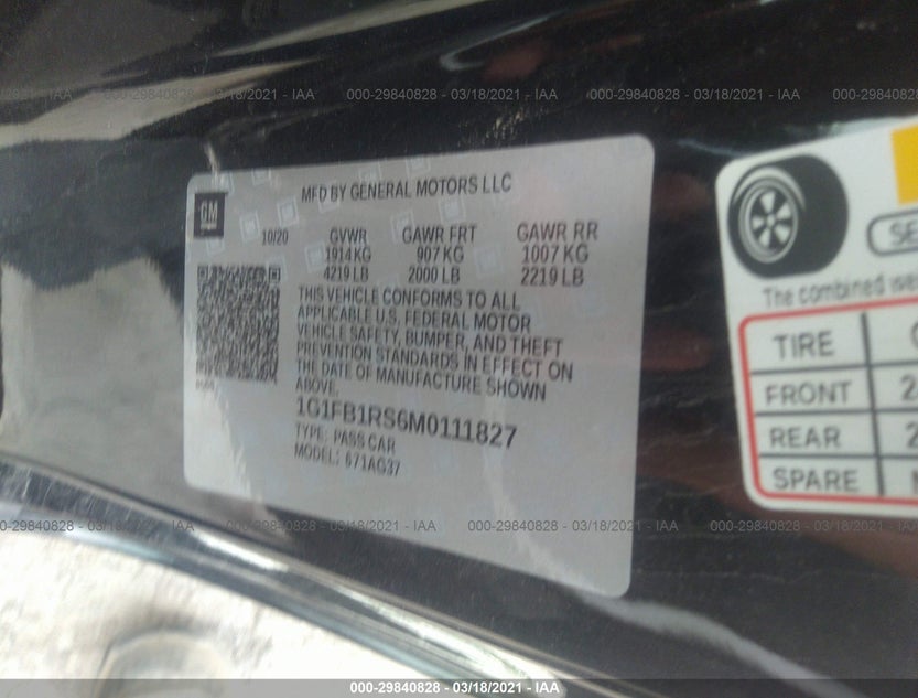1G1FB1RS6M0111827