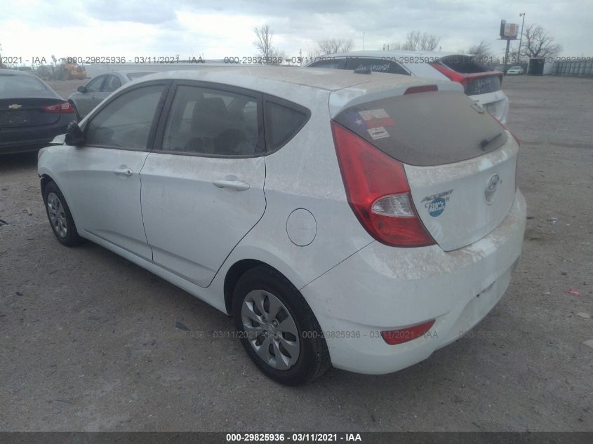 2016 Hyundai Accent Se VIN: KMHCT5AE8GU256221 Lot: 29825936