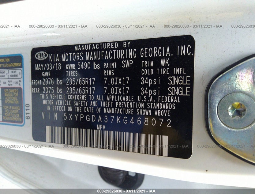 5XYPGDA37KG468072