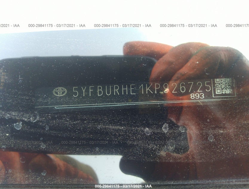 5YFBURHE1KP926725