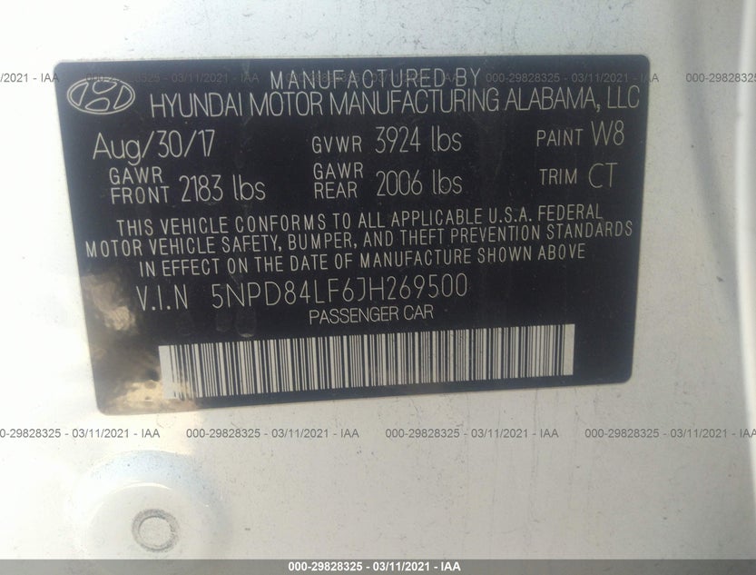 5NPD84LF6JH269500