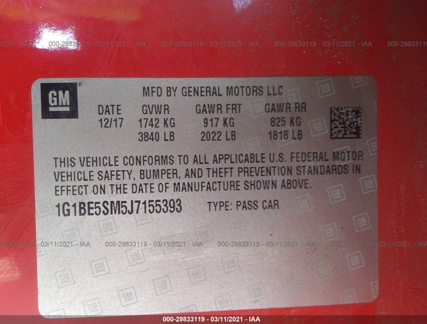 1G1BE5SM5J7155393
