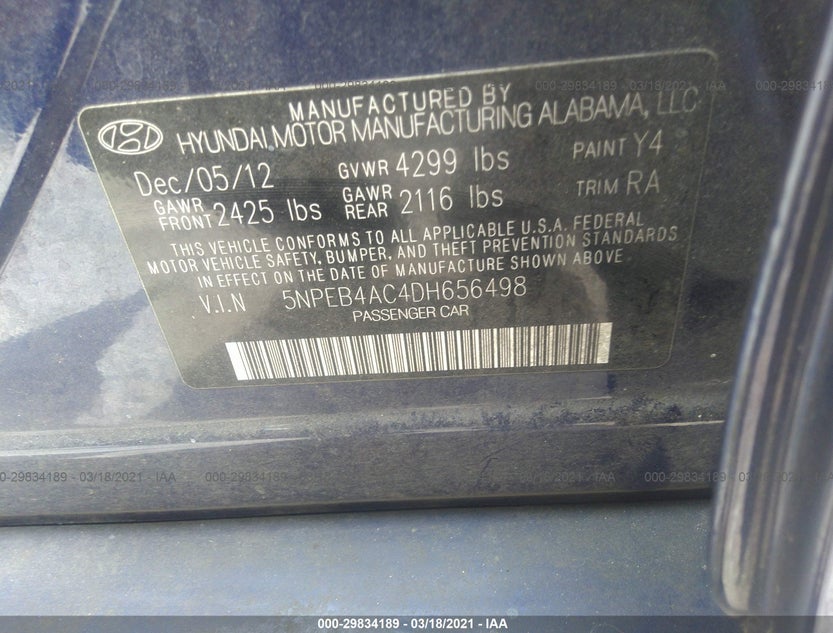 5NPEB4AC4DH656498