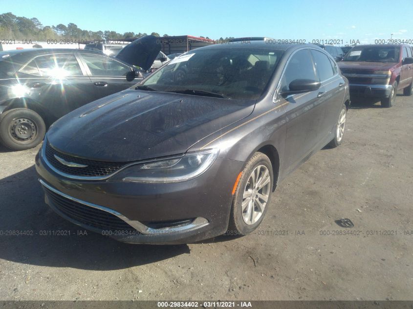 1C3CCCAB3FN713237 2015 Chrysler 200 Limited